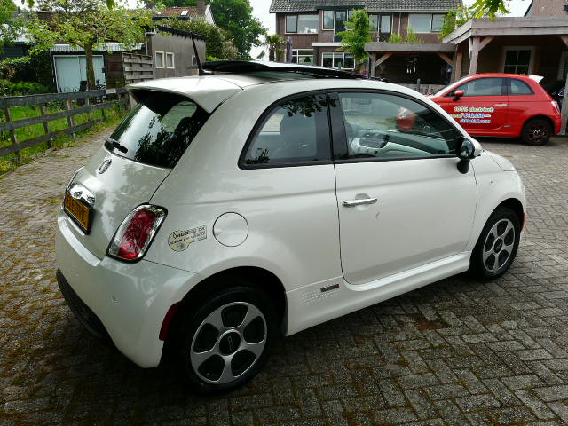 Fiat 500e Sunroof Wit 2016 Verwacht